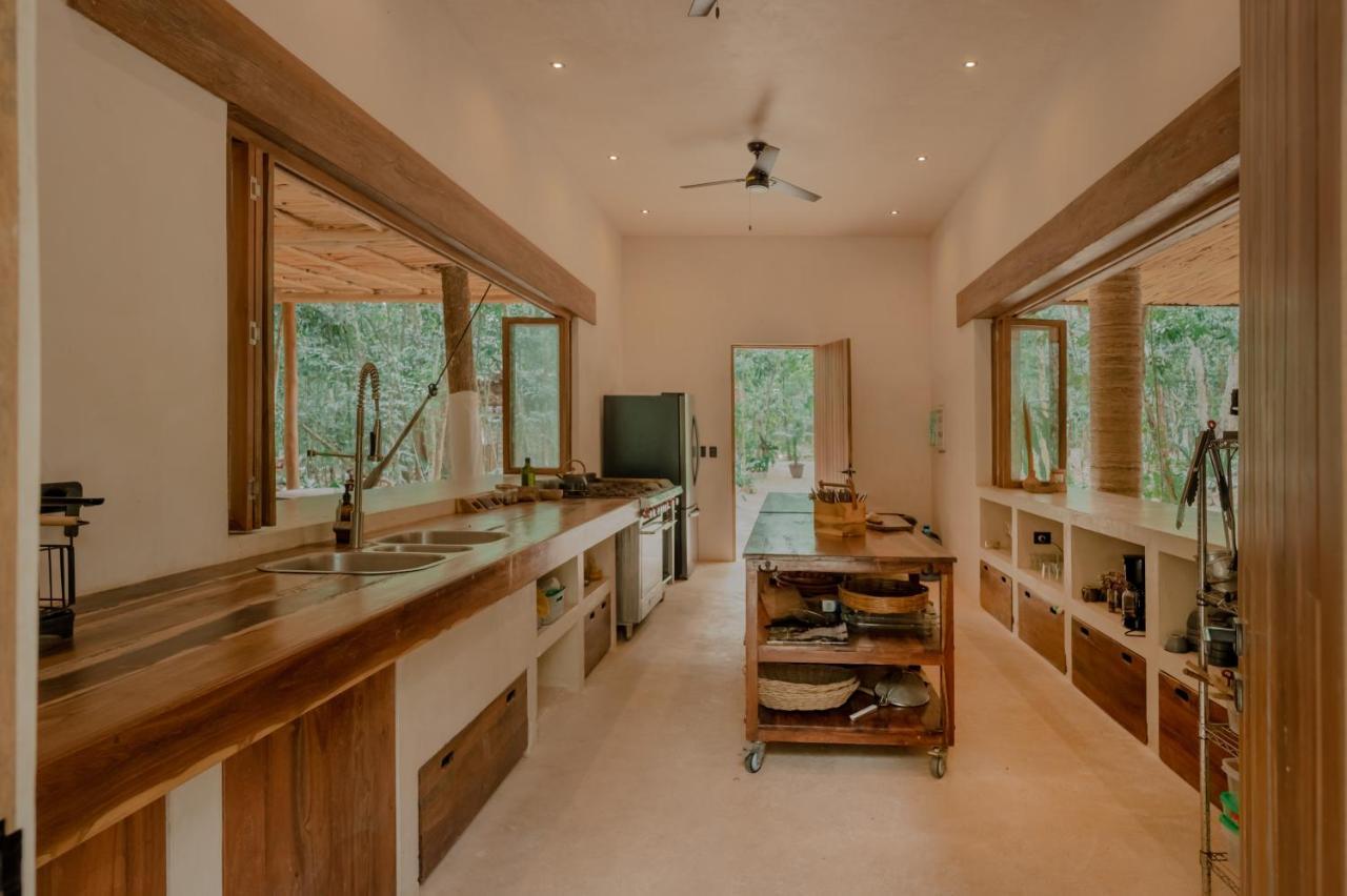 Naum - Secluded Villa With Private Cenote Tulum Exterior foto