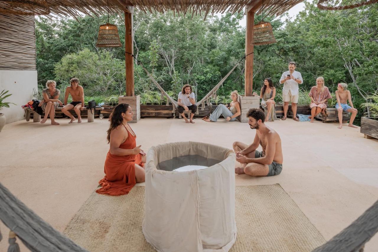 Naum - Secluded Villa With Private Cenote Tulum Exterior foto